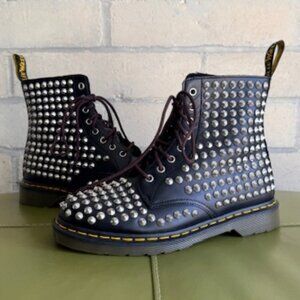 Dr. Martens 1460 studded boot size US women's 11 / 10 men / UK 9 EUC